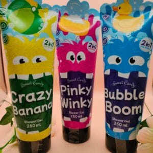 Shampoo e Gel de Banho 2 em 1 Sweet Candy 250ml