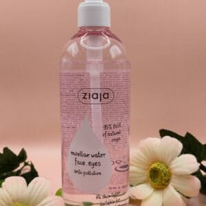 Ziaja Água Micelar Para Rosto E Olhos 390ml