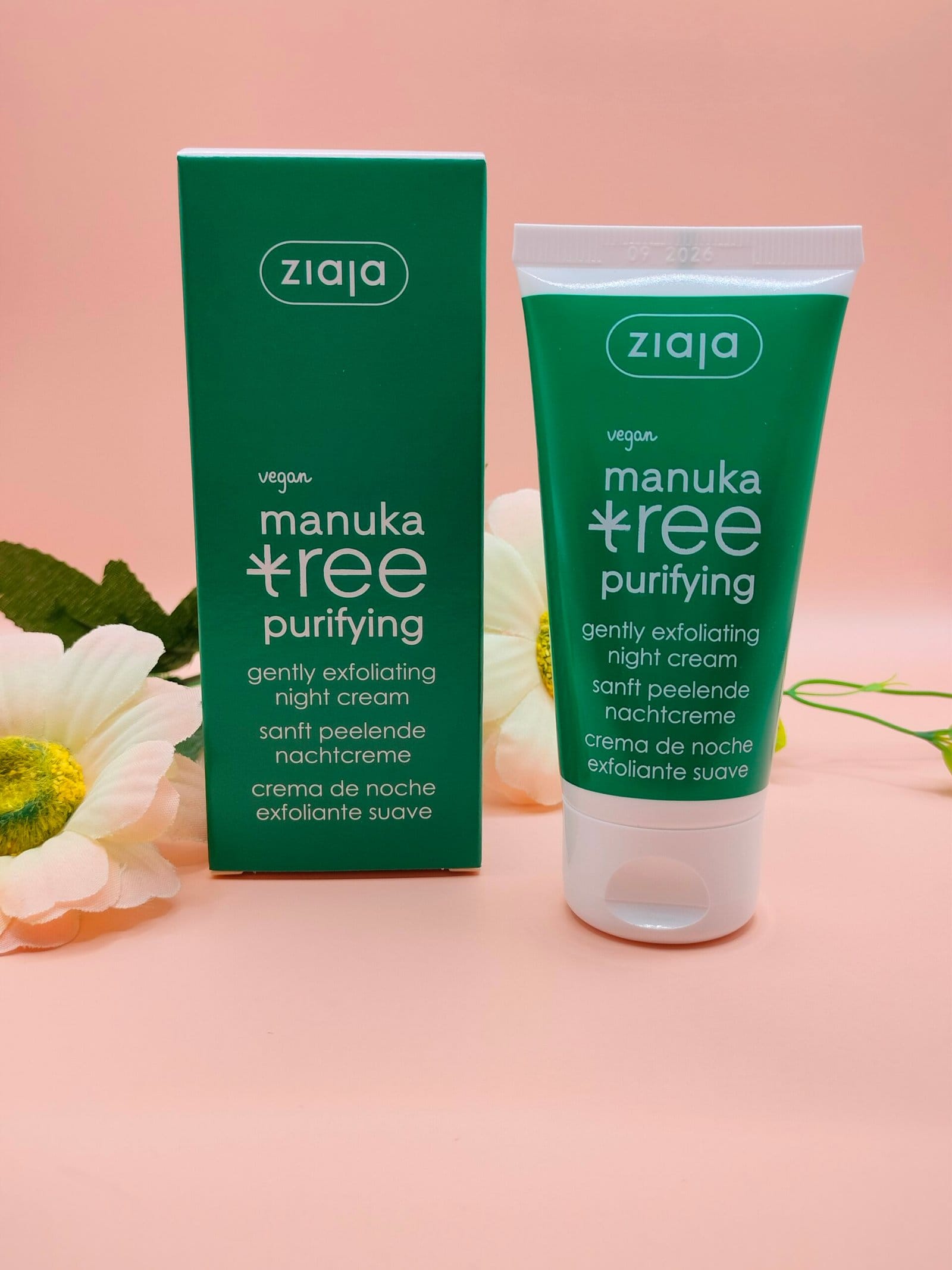 Ziaja Manuka Creme Facial Noturno Para Pele Mista ou Oleosa 50ml