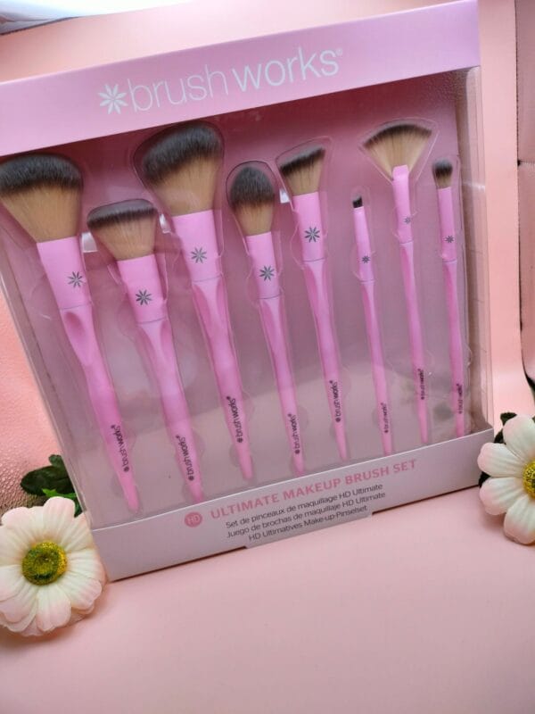 Brushworks HD Ultimate Makeup Brush Set - Conjunto 8 Pincéis
