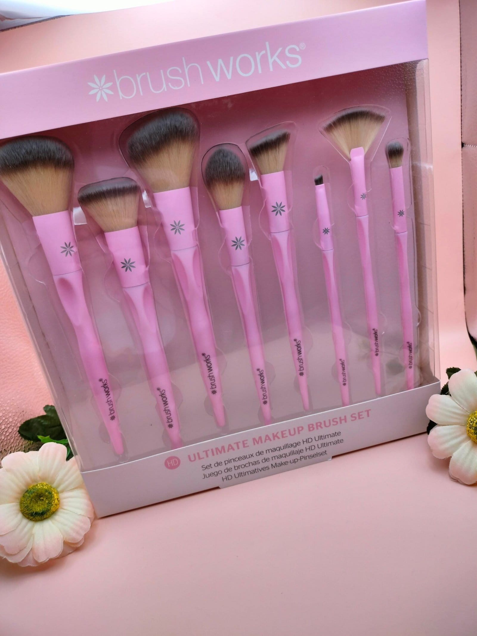 Brushworks HD Ultimate Makeup Brush Set - Conjunto 8 Pincéis