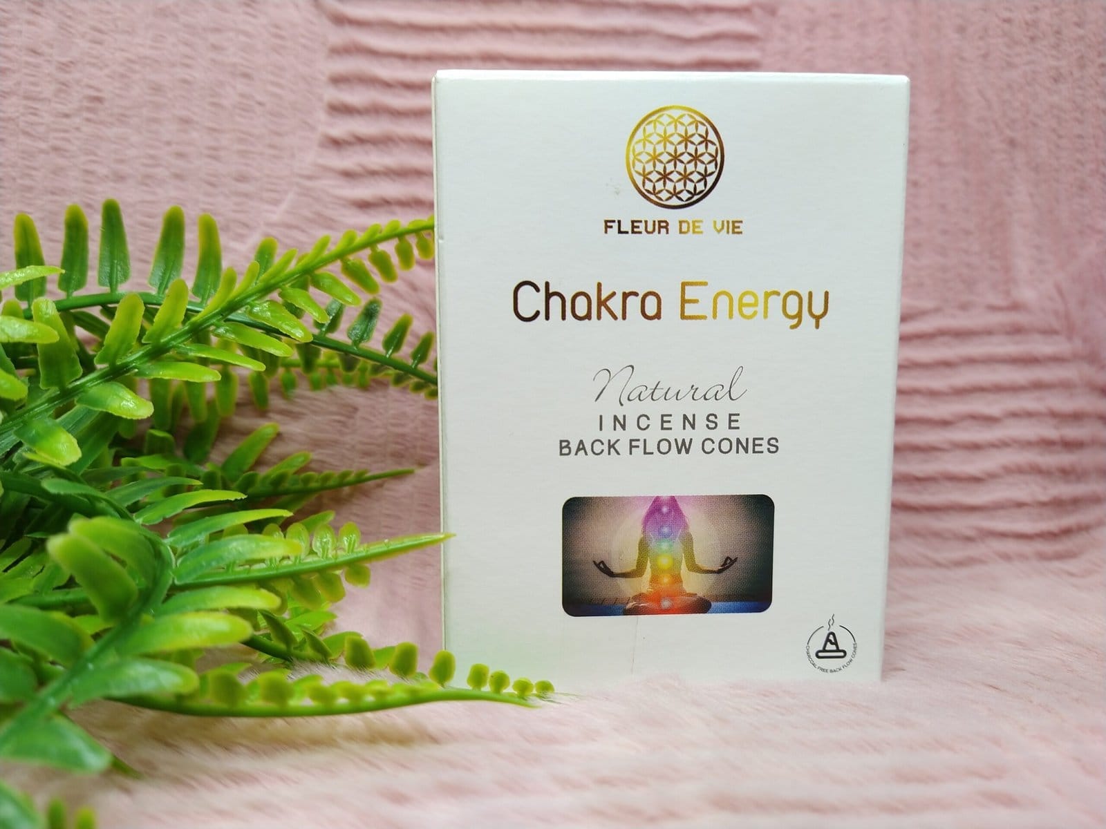 Incensos em Cone de Refluxo Chakra Energy - Fleur de Vie