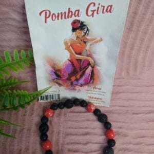 Pulseira dos Orixás - Pomba gira 6-8mm