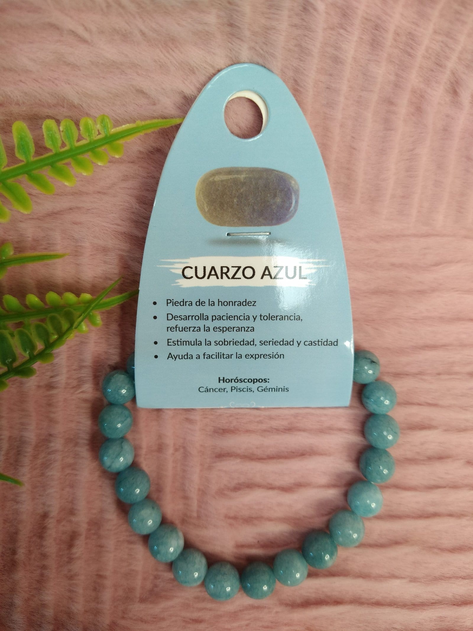 Pulseira Quartzo Azul 8mm