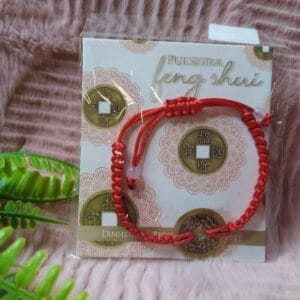 Pulseira Com Moeda Feng Shui