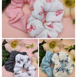 Pack 2 Elásticos de Cabelo - Scrunchies