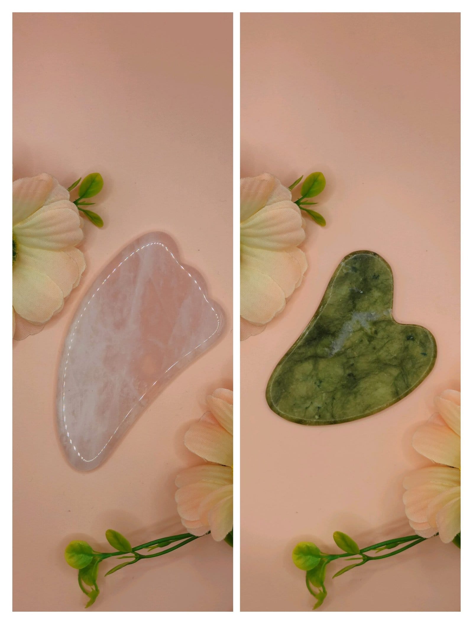 Massajador Gua Sha Em Pedra Natural