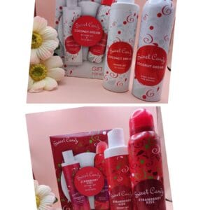 Conjunto Presente Sweet Candy - Gel de Banho 200ml + Spray Corporal 150ml
