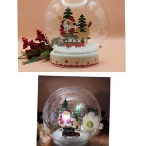 Decoração Luminosa Led Pai Natal