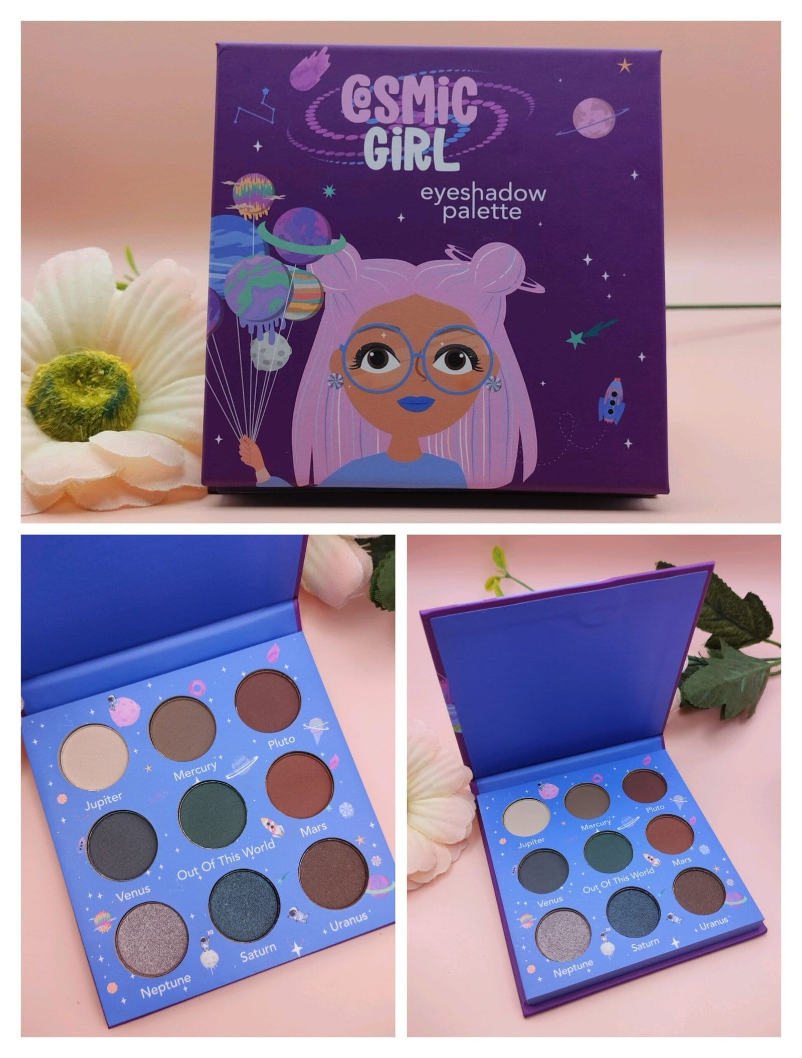 Paleta de Sombras Cosmic Girl Accentra