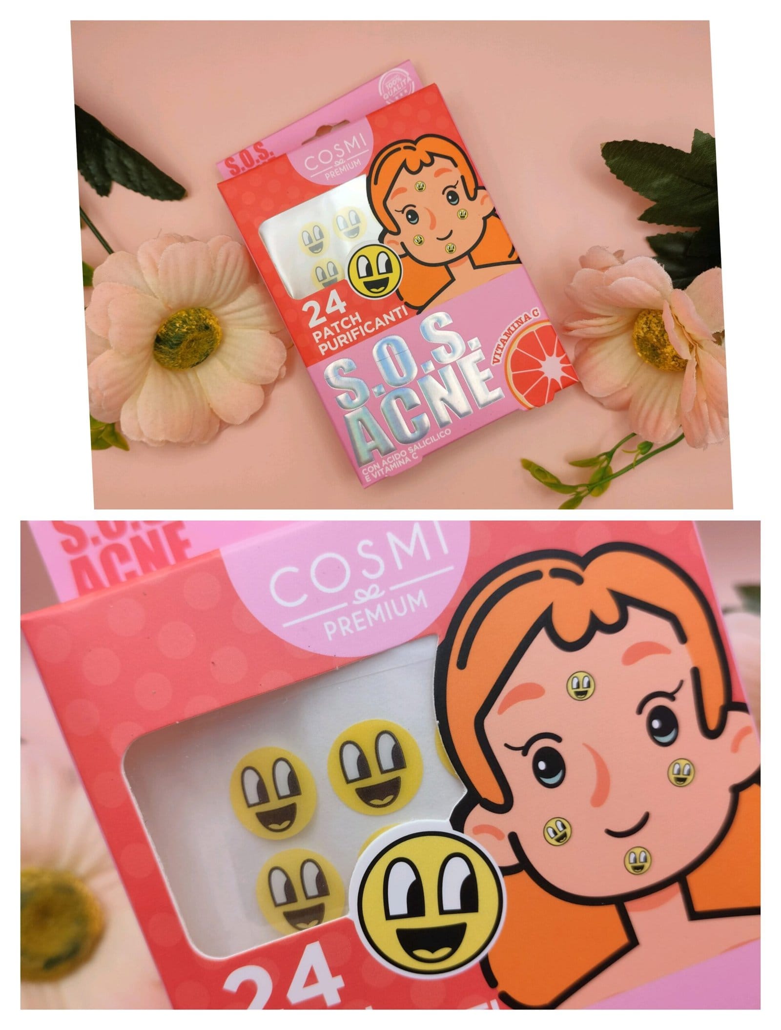 Patch Smile Purificante S.O.S Acne Vitamina C Cosmi Premium