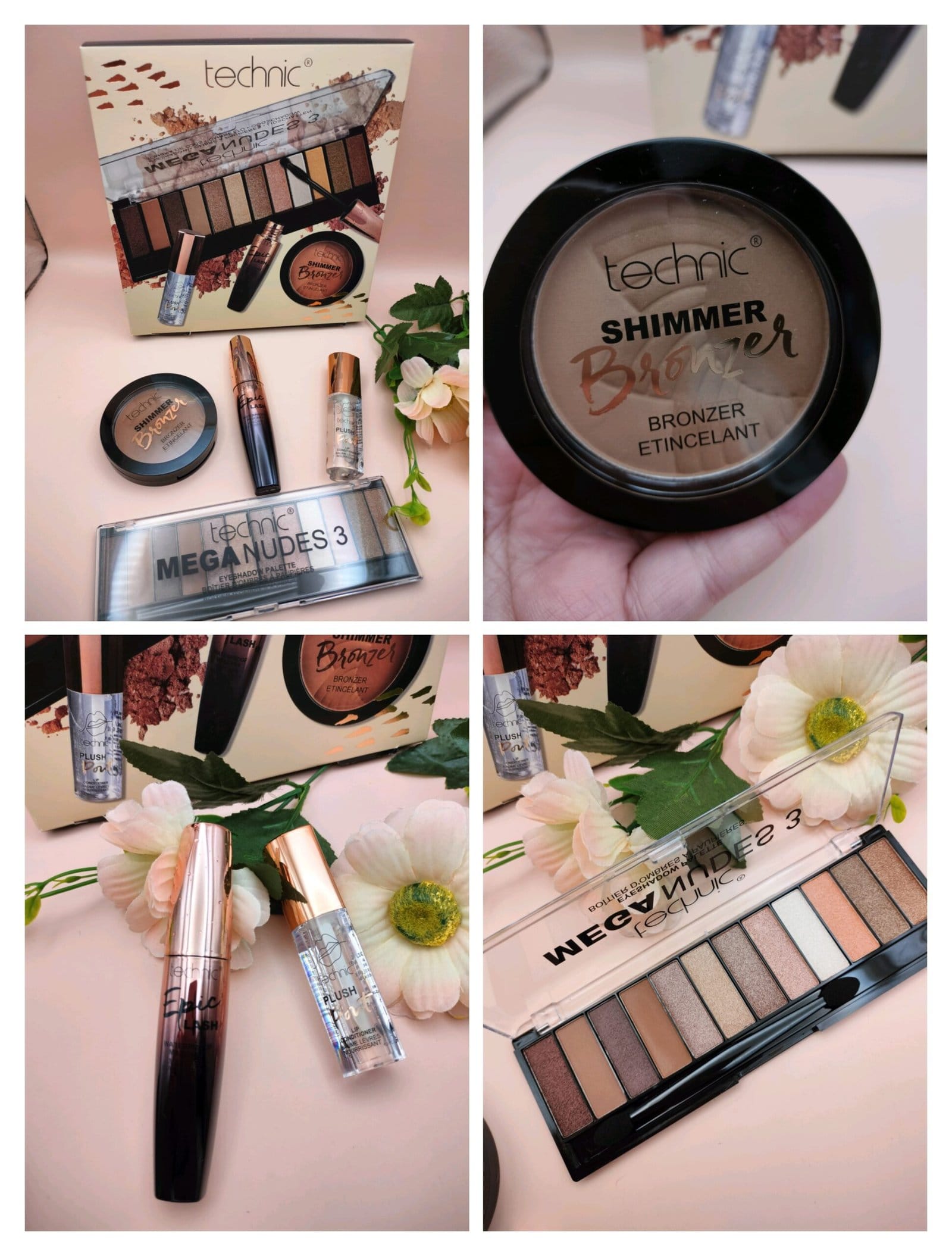 Conjunto Mega Nude Collection 4 Pcs Technic