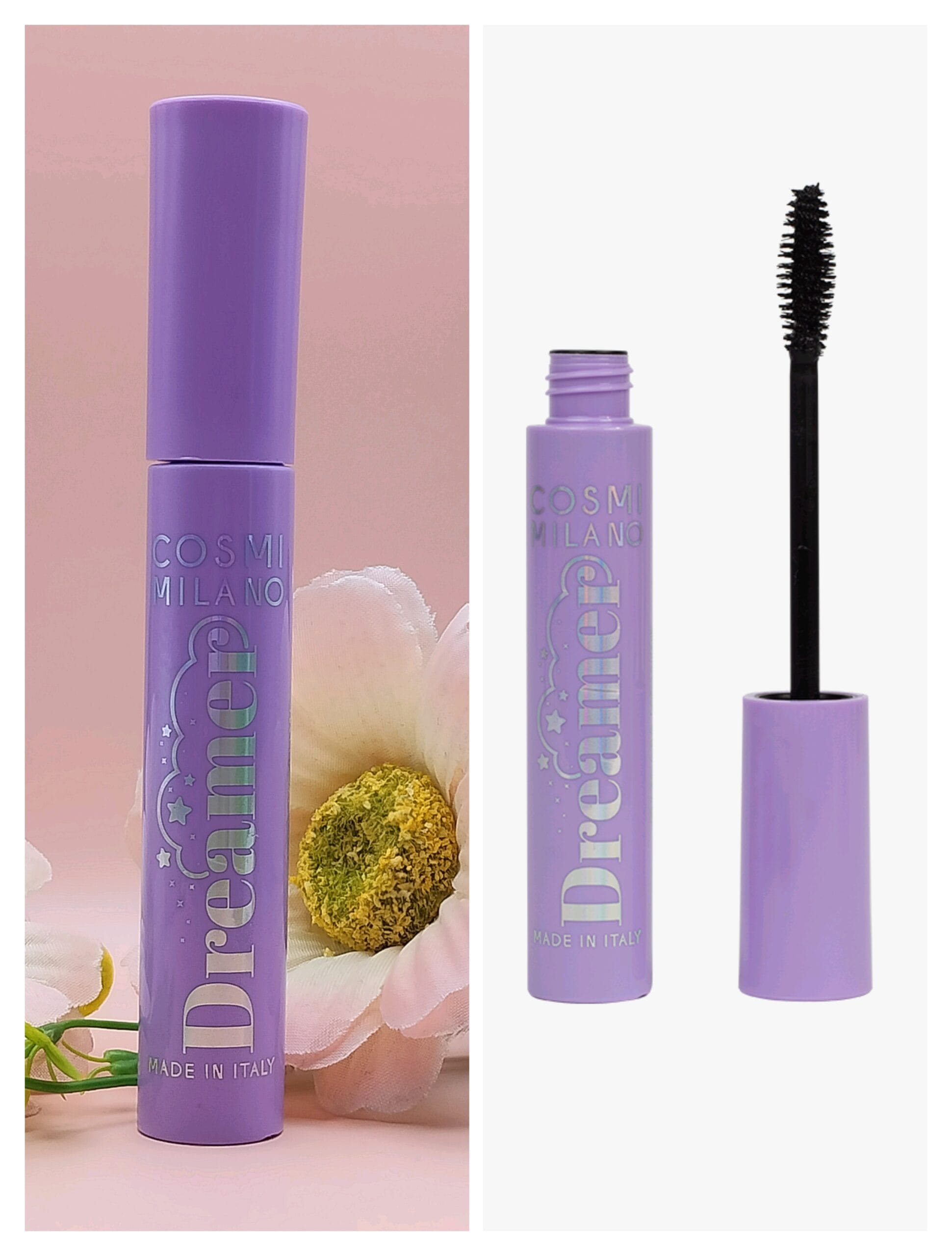 Máscara de Pestanas Preta Volume Linha Dreamer Cosmi Milano 10ml