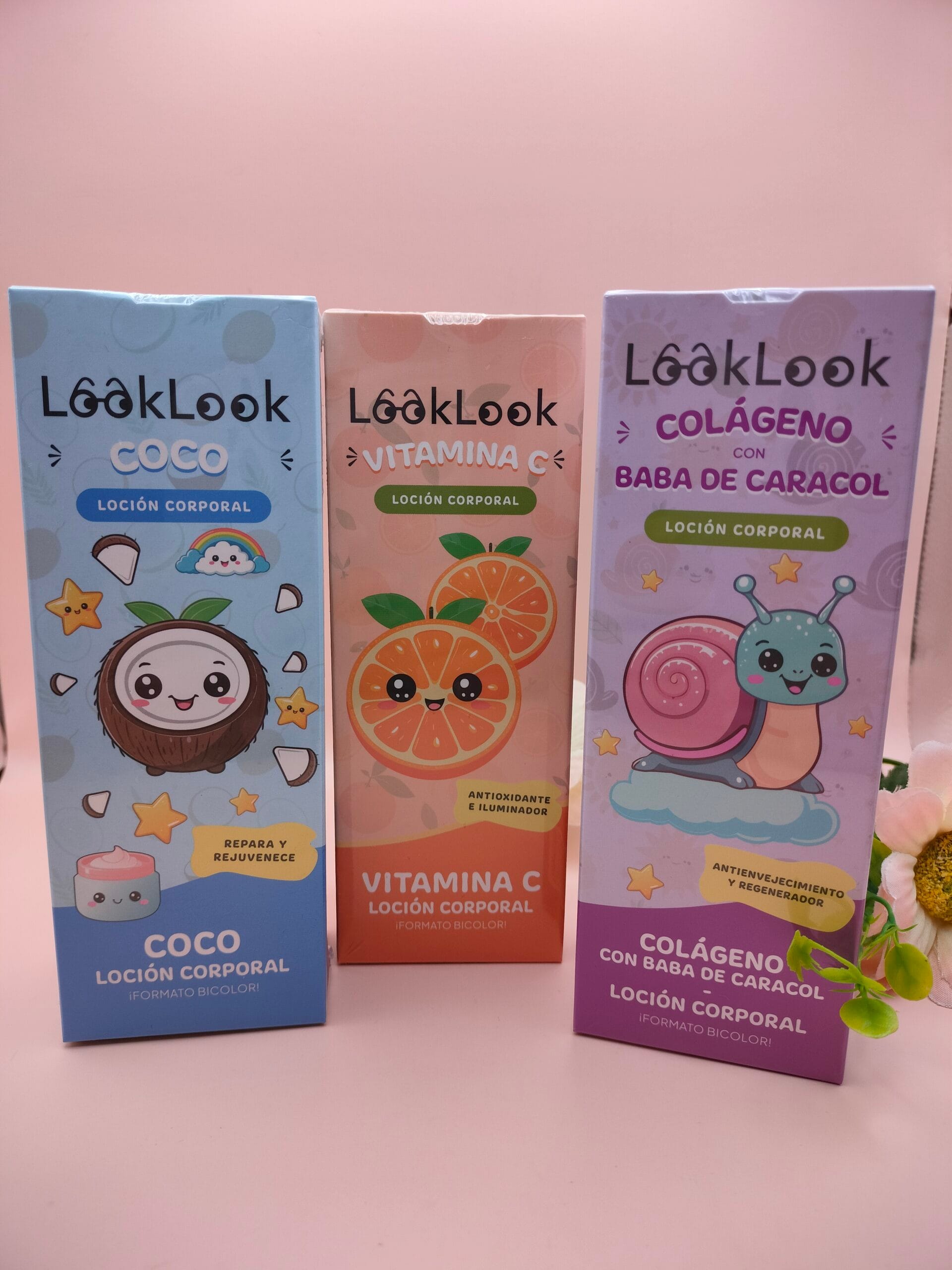 Loção Corporal Bicolor Look LooK 200ml