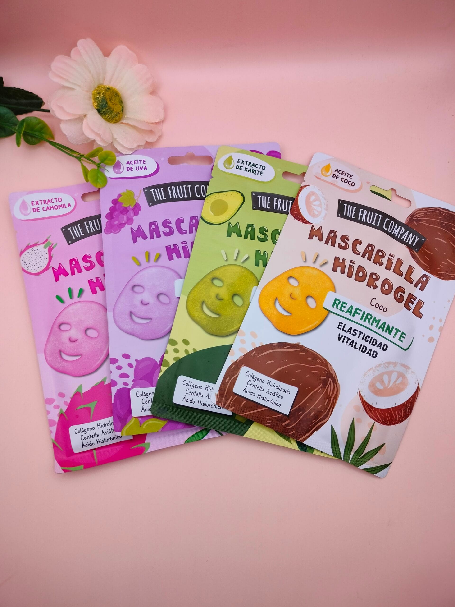 Máscara Facial de Hidrogel The Fruit Company