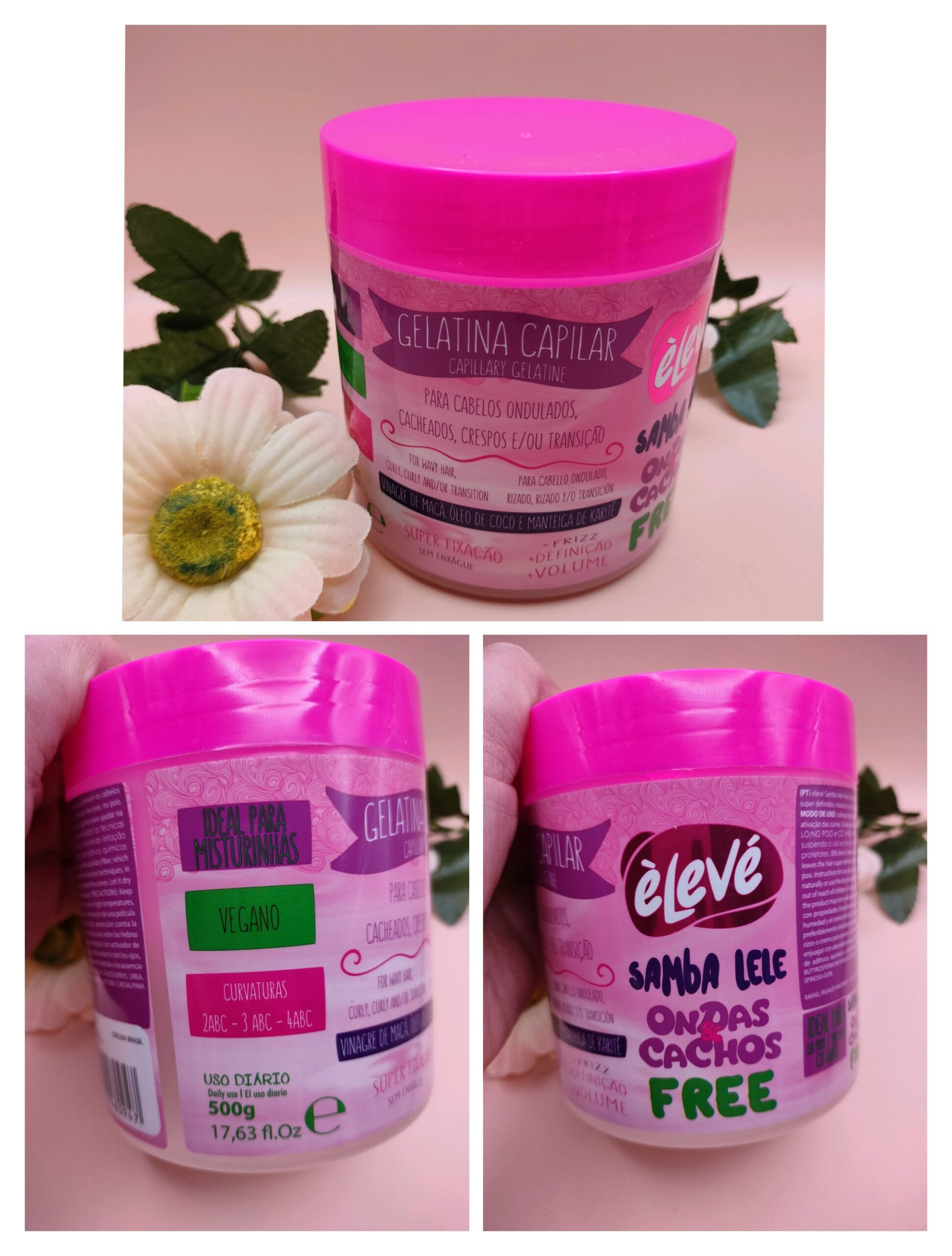 Èlevé Samba Lele Free Gelatina Capilar 500 ml