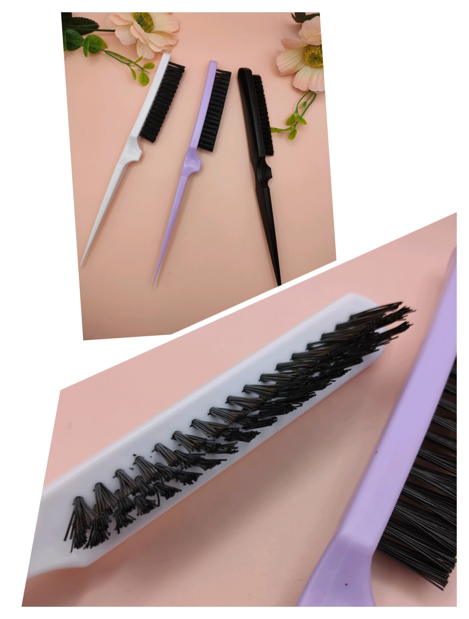 Escova Dupla Para Baby Hair e Finalização
