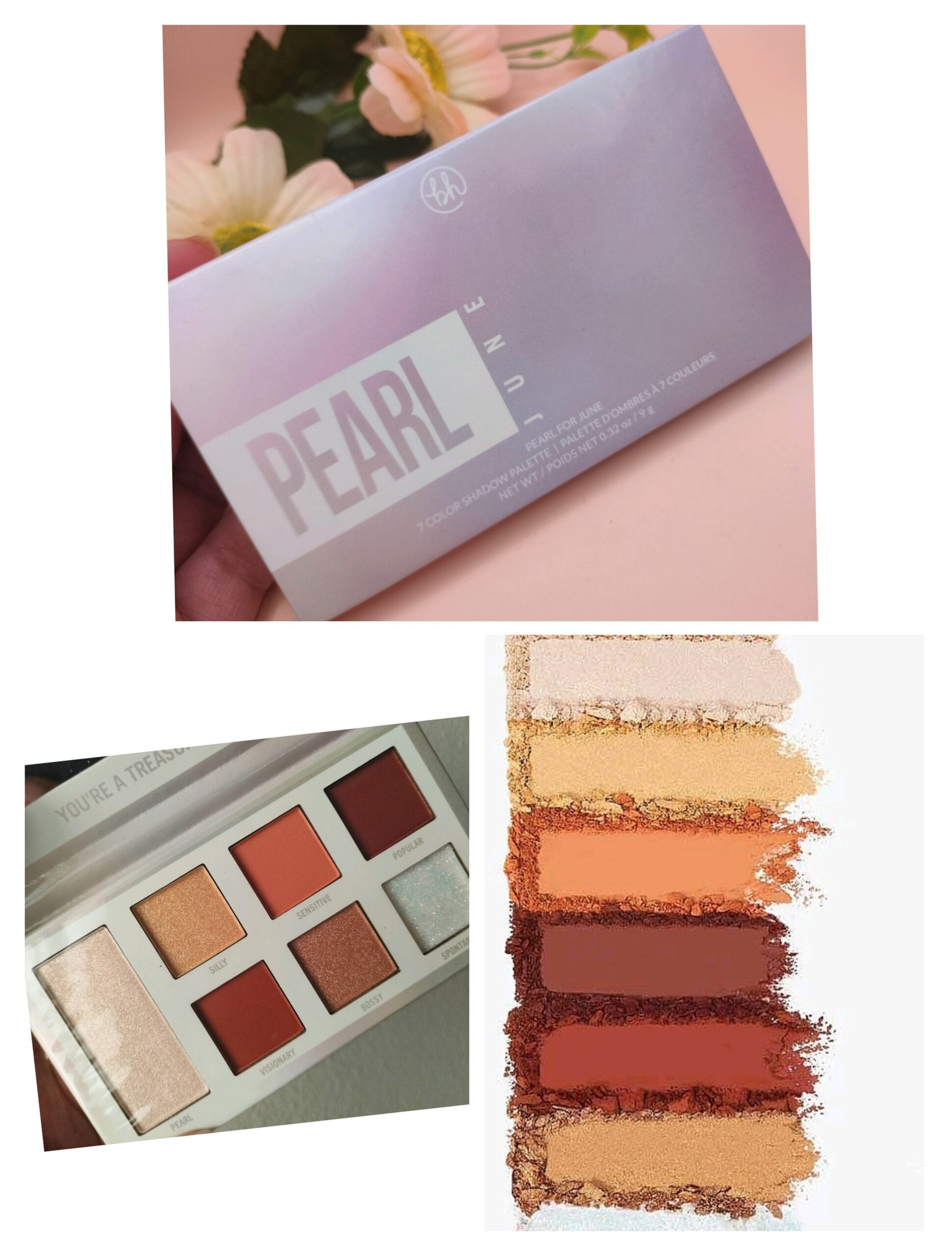 Paleta de Sombras Pearl June BH Cosmetics