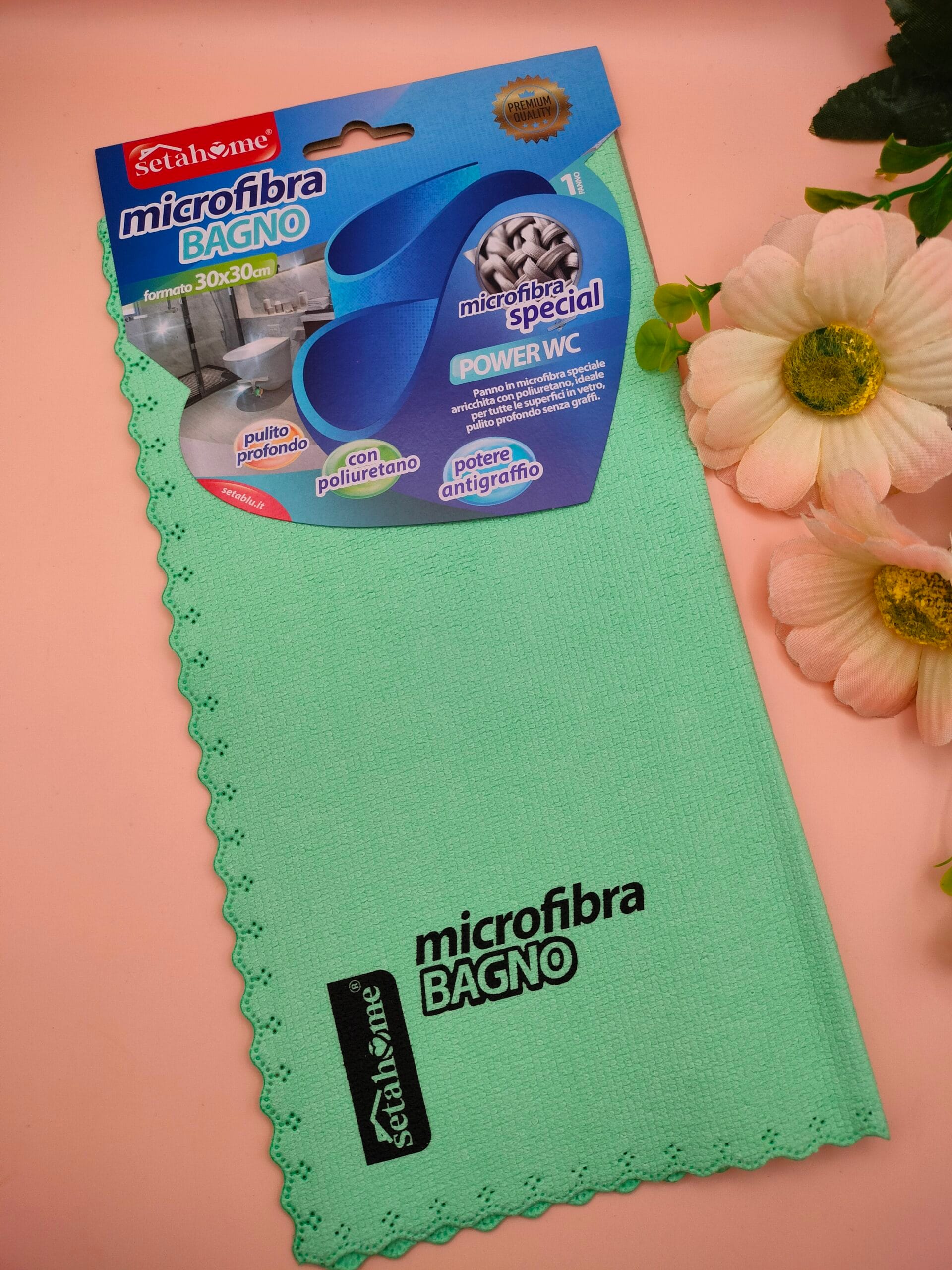 Pano Microfibra Banho Setahome 30x30 cm