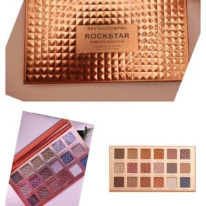 Paleta de Sombras Revolution Rockstar Edição Rose Gold