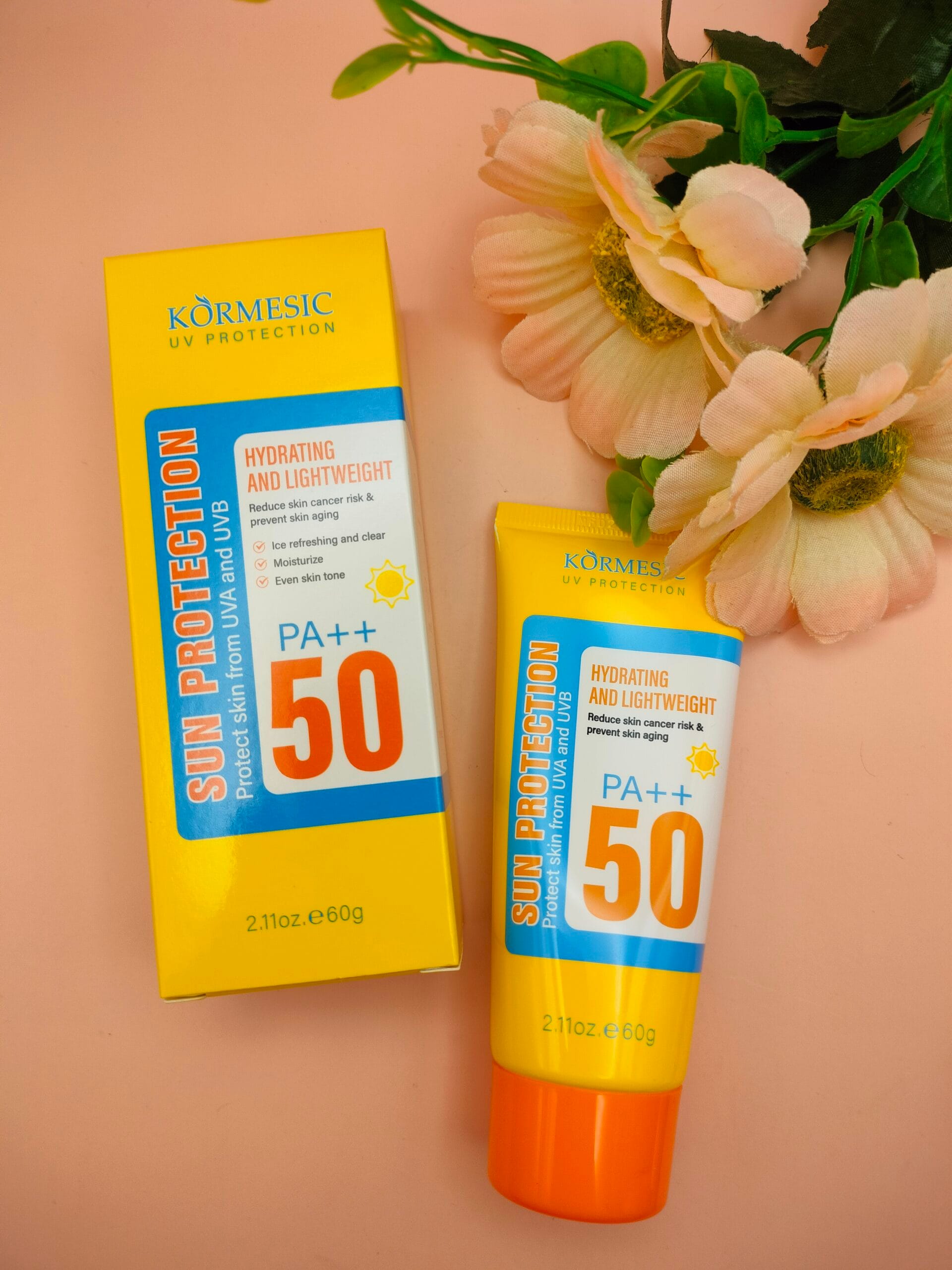 Protetor Solar Kormesic UV Protection SPF 50 PA++ 60g