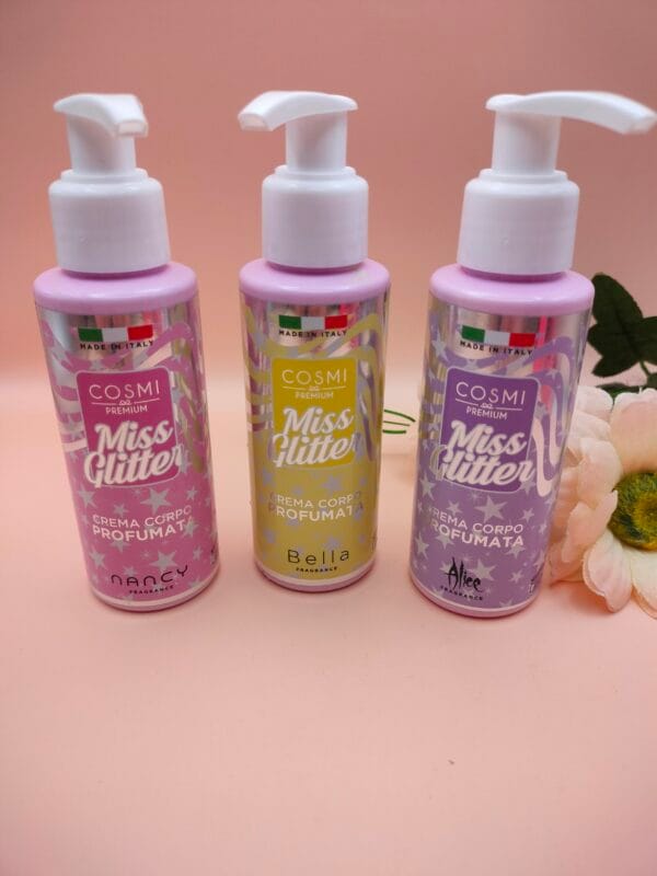 Creme Corporal Com Aroma Cosmi Miss Glitter 100ml - Cosmi Premium