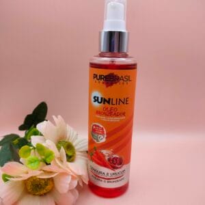 Óleo Bronzeador de Cenoura e Urucum Sunline – Pure Brasil (100ml ou 200ml)