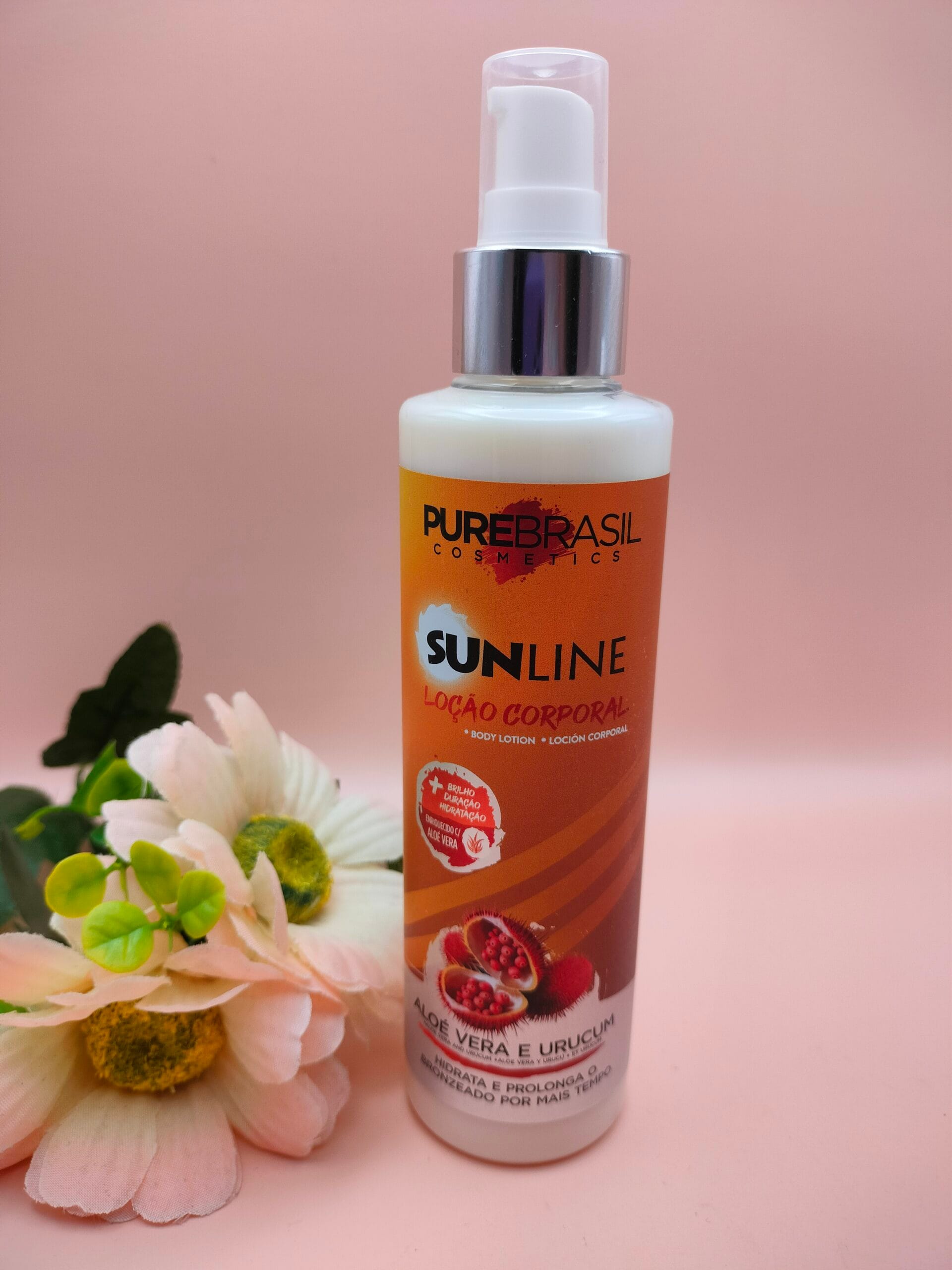 Loção Corporal Urucum e Aloe Vera Sunline 200 ml – Pure Brasil