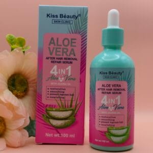 Aloe Vera 4 em 1 Sérum Reparador Pós-Depilação Kiss Beauty – 100 ml