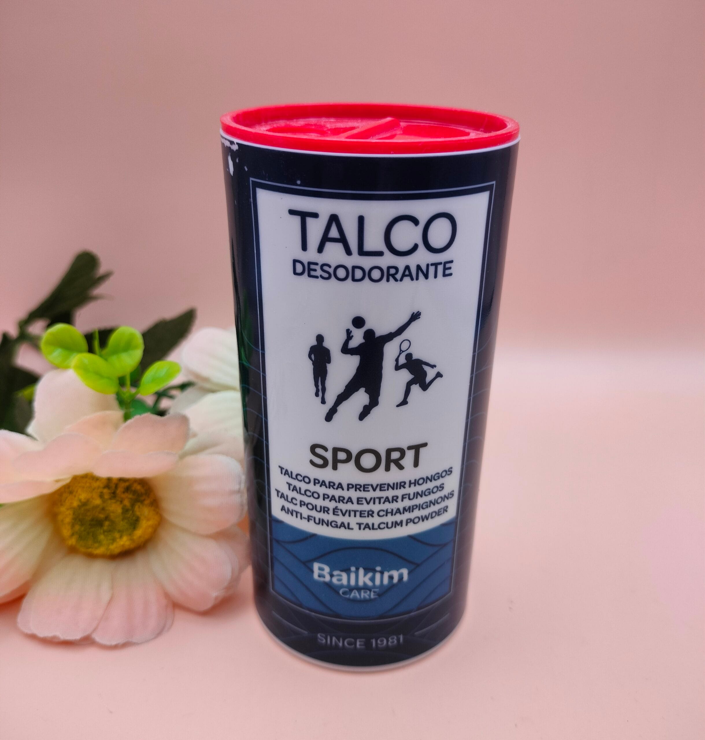 Talco Antifúngico Baikim Sport – Proteção Total para os Seus Pés Ativos! 75Gr