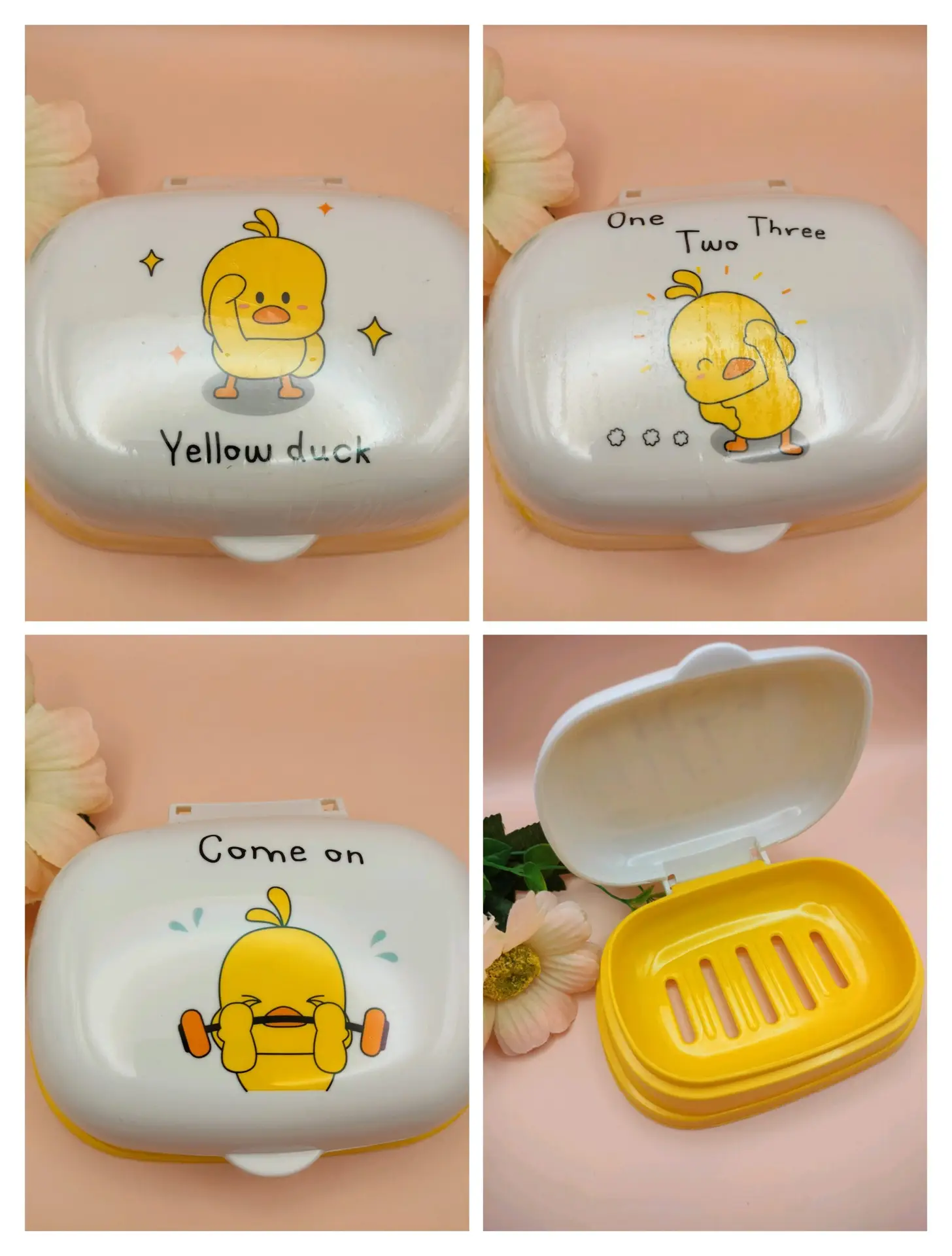 Saboneteira/Porta Sabonete – Patinho Amarelo