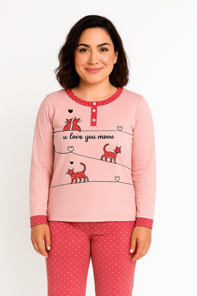 Pijama com Carda Senhora