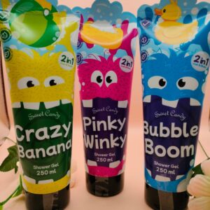 Shampoo e Gel de Banho 2 em 1 Sweet Candy 250ml