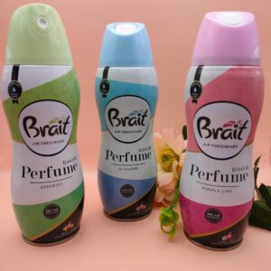 Aromatizador de Ambiente Seco em Spray Brait 300ml