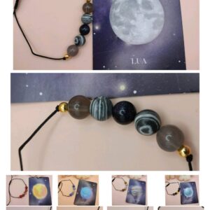 Pulseira Pedras Naturais dos Planetas 8mm