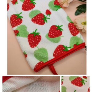 Pano de Cozinha Microfibra Estampado 46x46 cm