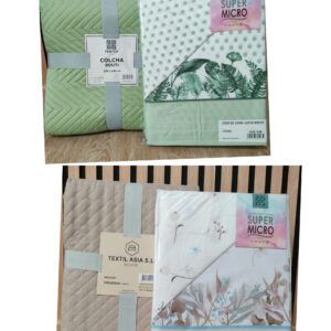 Conjunto de Colcha Bouti + Jogo de Cama Super Micro (Casal)