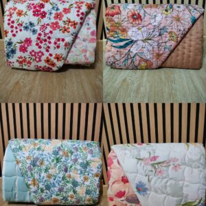 Colchas de Verão Mikama Dupla Face Cama de Casal