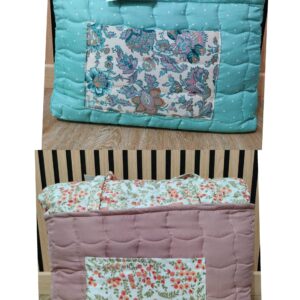 Colcha BellaRosa Dupla Face 240x260 - Cama de Casal